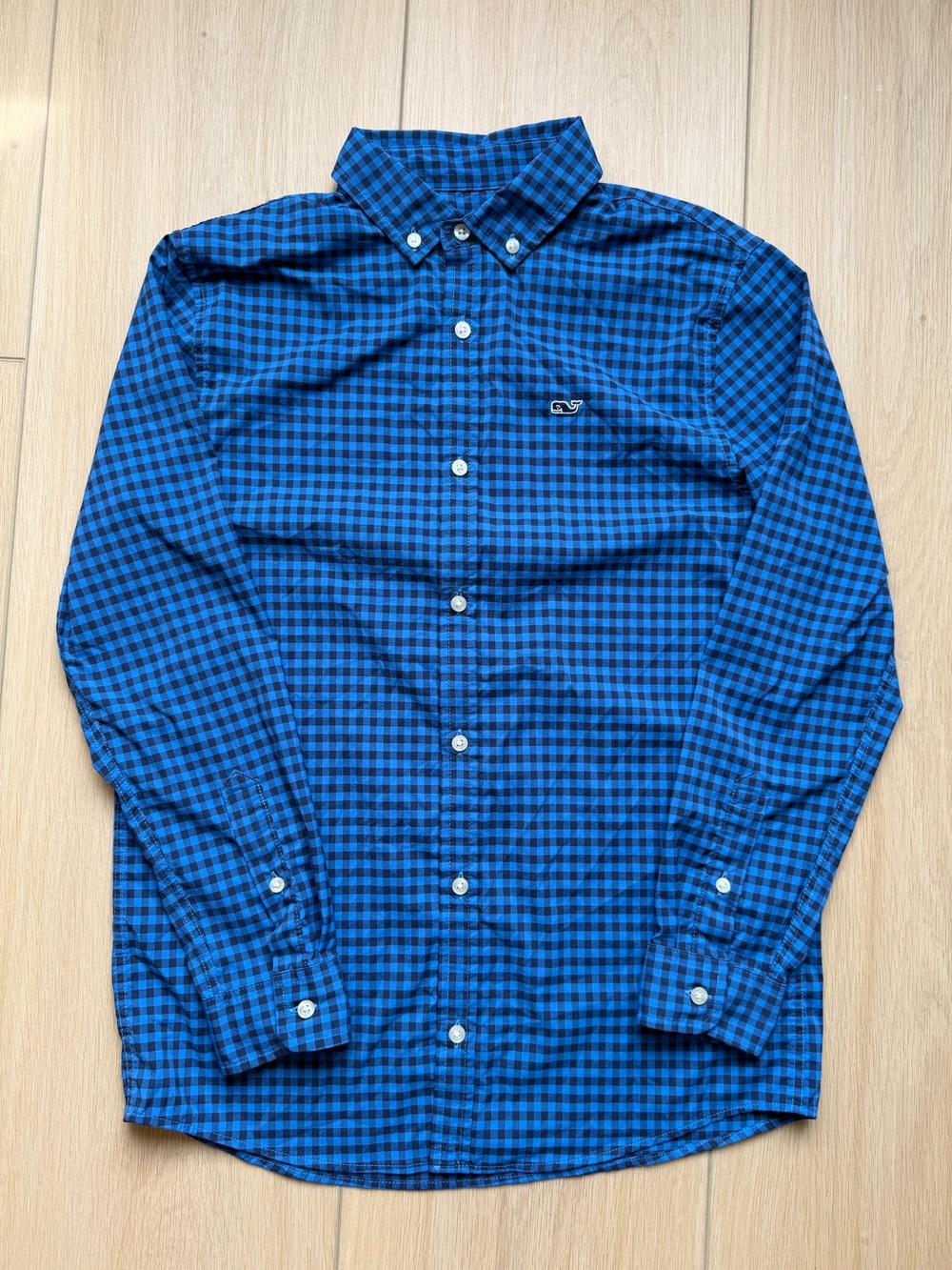 Boys Medium Vineyard Vines Performance Collared Shirt